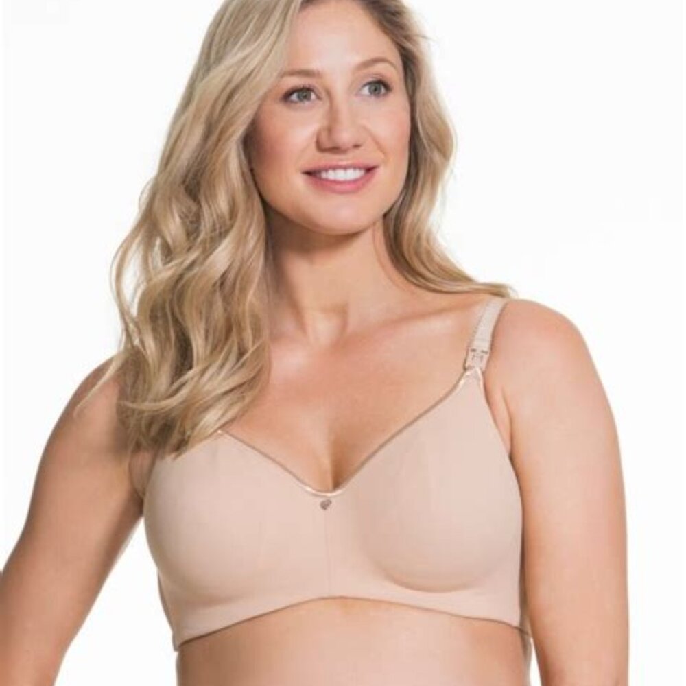 Cake Lingerie Nursing Croissant Bra 32K  * FREE SHIP* Seamless  flexi-wire